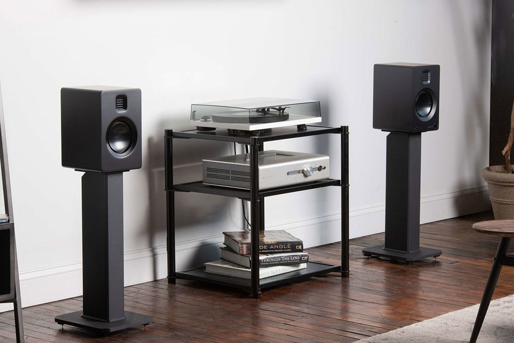 Kanto Black SX Series 26" Premium Floorstanding Speaker Stands (Pair) - SX26 - image 10