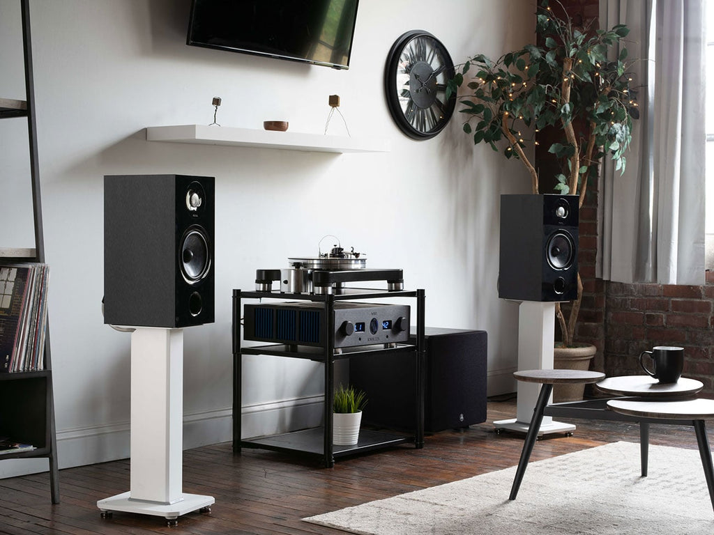 Kanto White SX Series 26" Premium Floorstanding Speaker Stands (Pair) - SX26W - image 10