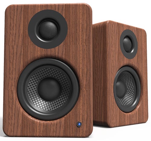 Kanto YU2 Powered Walnut Desktop Speakers (Pair) - YU2WALNUT - image 3