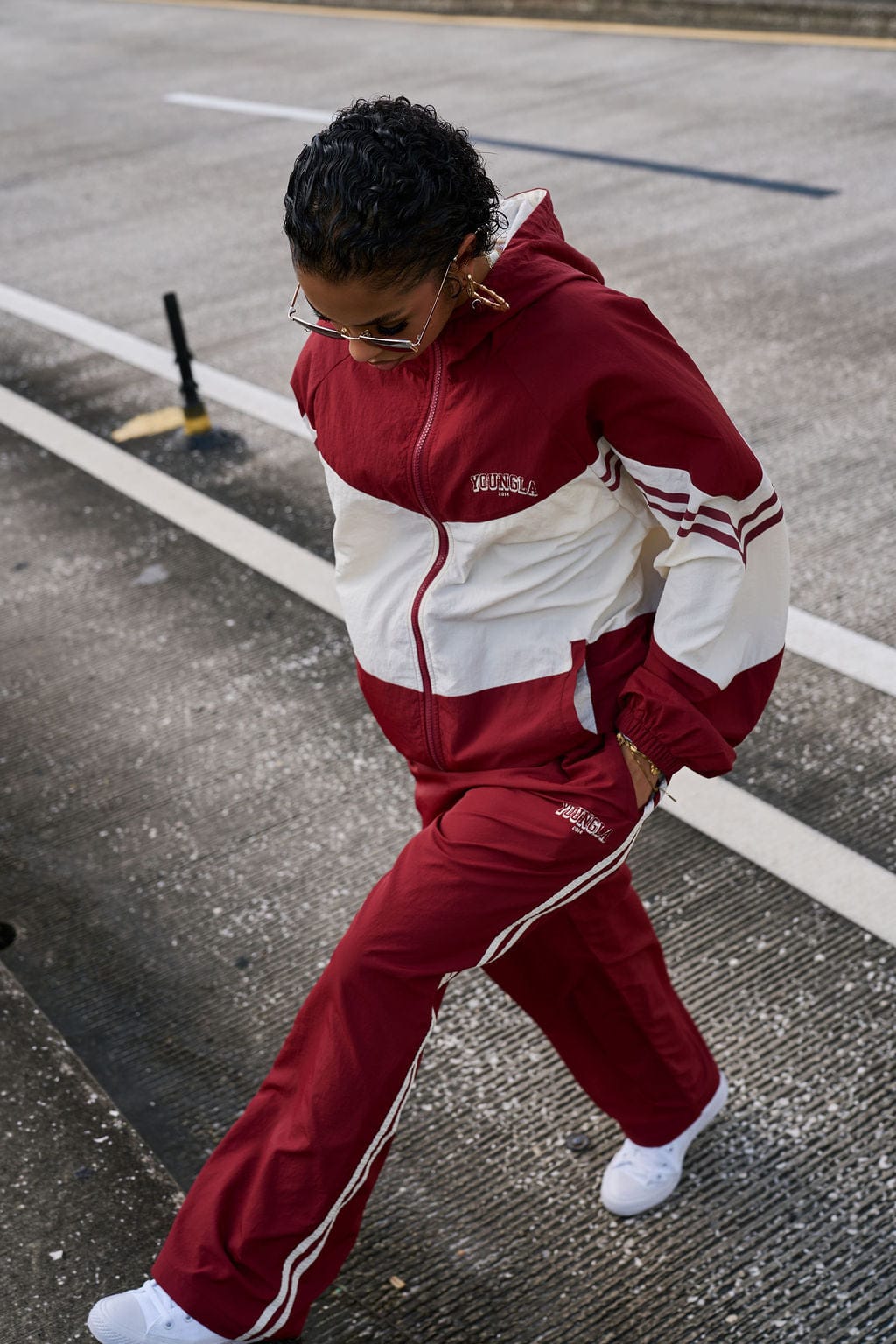W2246 - Pantalon de survêtement vintage