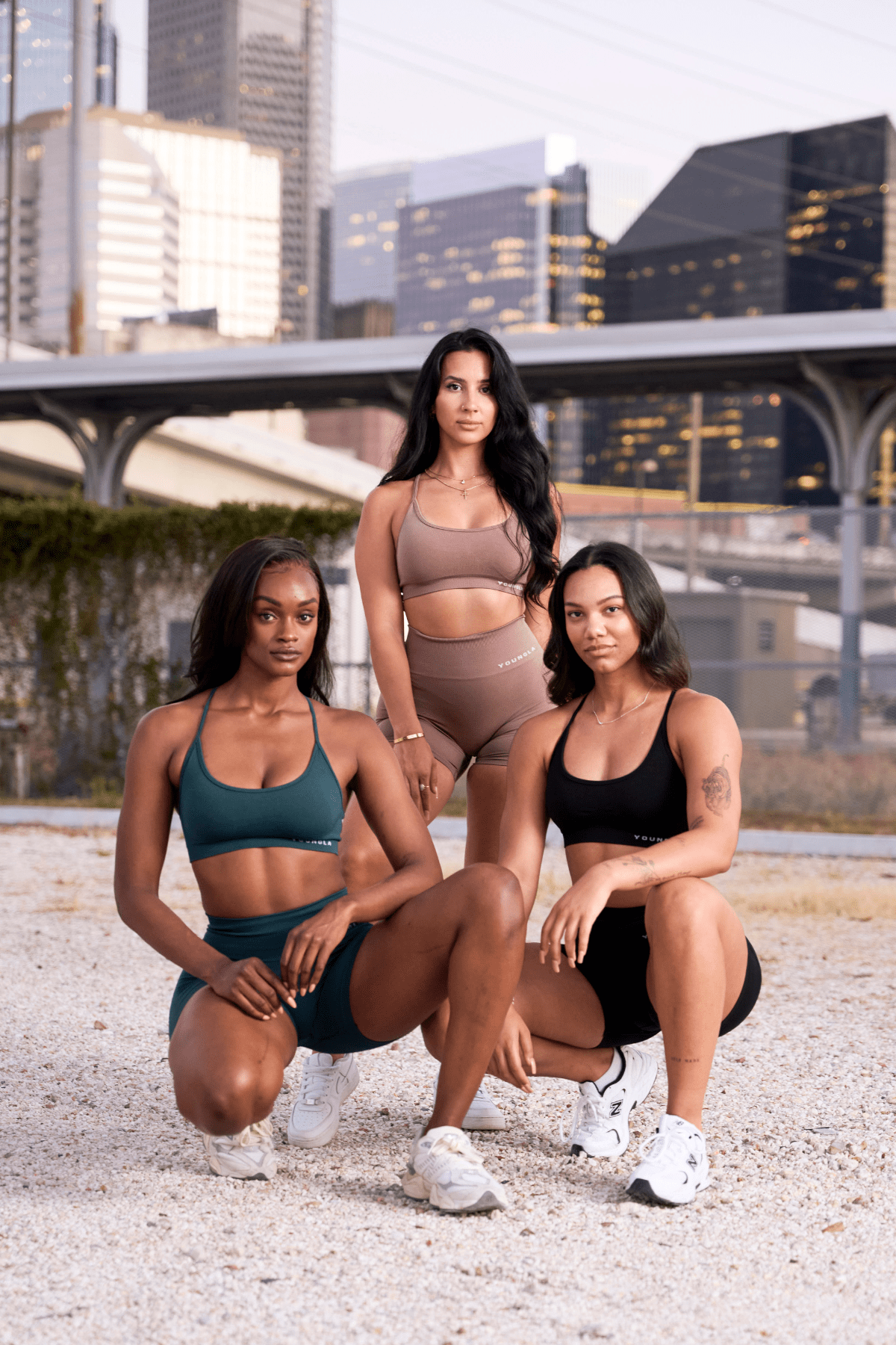 W329 - Soutien-gorge sans coutures à col rond Core