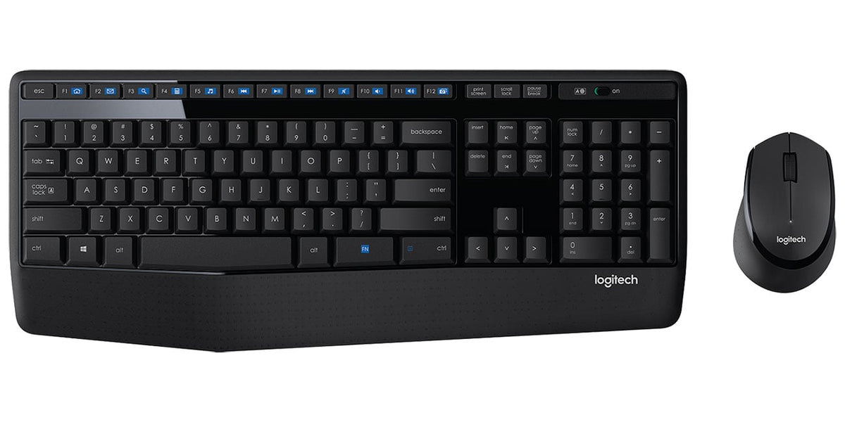 Logitech MK345 Black Comfort Wireless Keyboard And Mouse Combo - 920-006481 - image 2