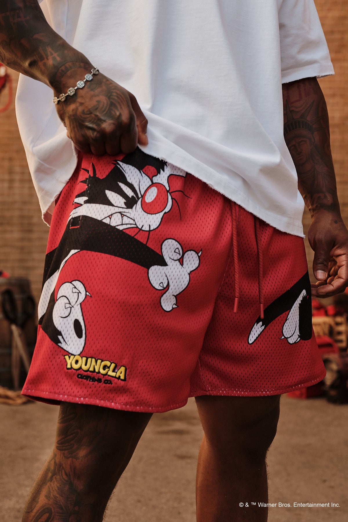 1098 - Short de basketball Looney Tunes