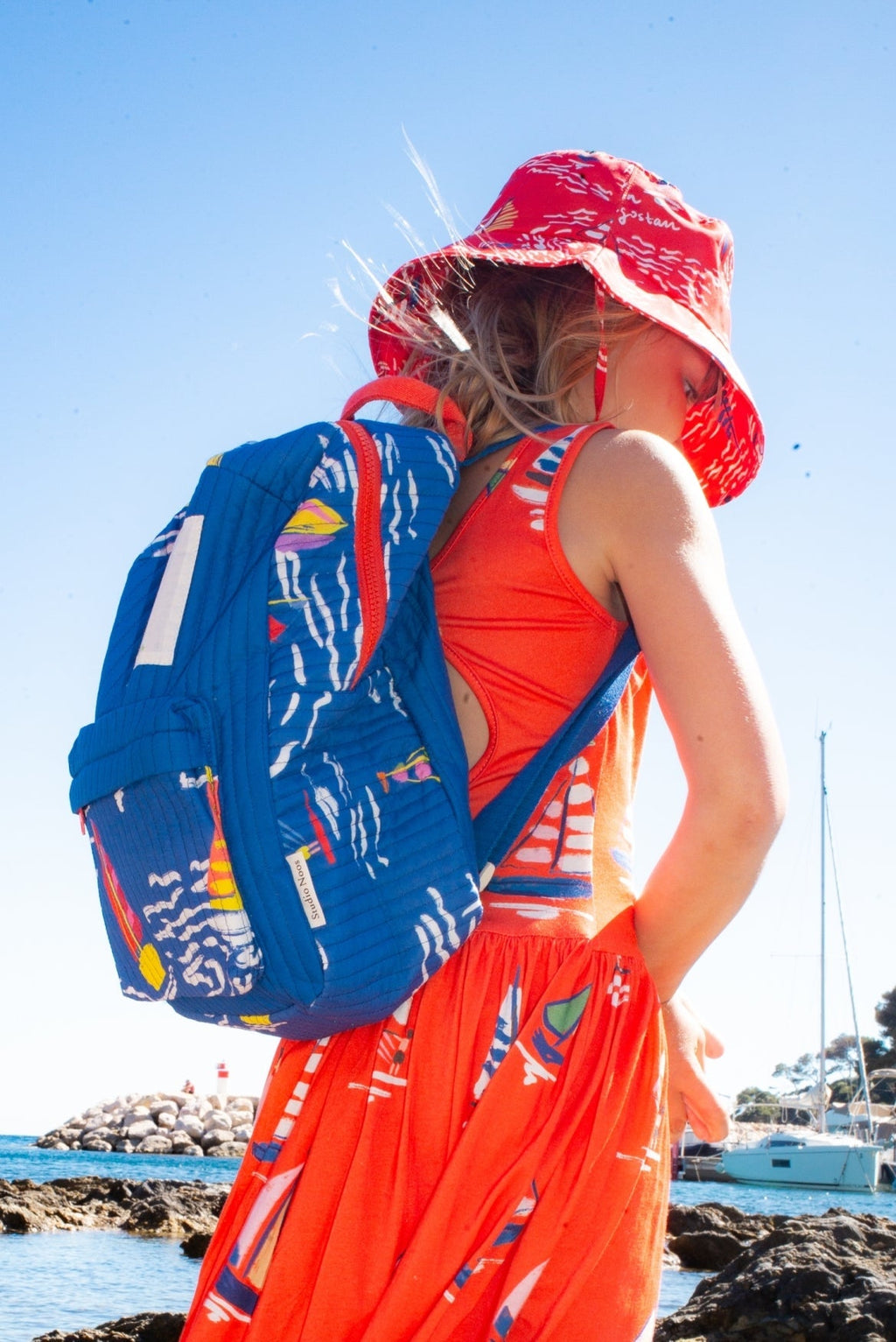 Midi Rugzak | Maison Mangostan x Studio Noos Barcos