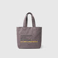 A Very Large Needle Mini Canvas Tote - Dark Grey