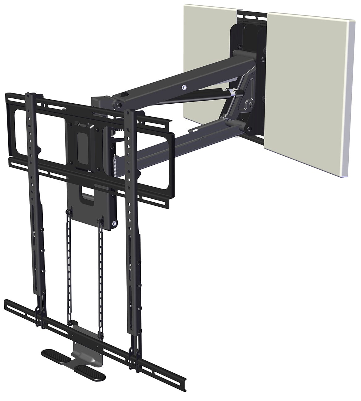 MantelMount Black MM720 Pro Series Pull Down TV Mount - MM720 - image 5