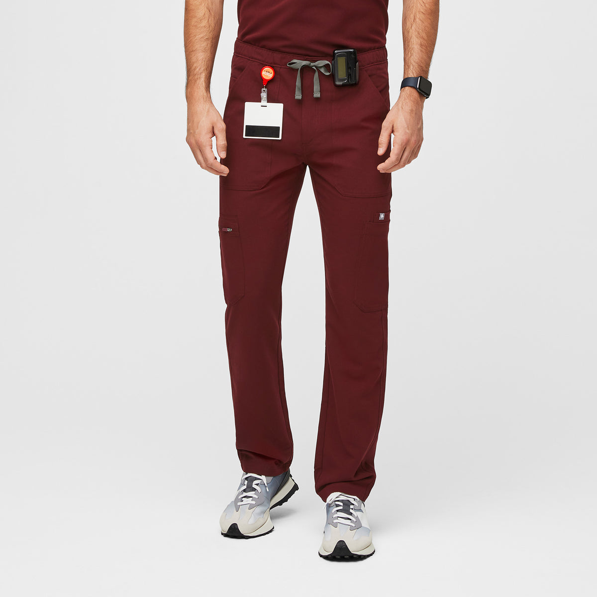 Cairo Straight-Leg Scrub Pant™ - Burgundy