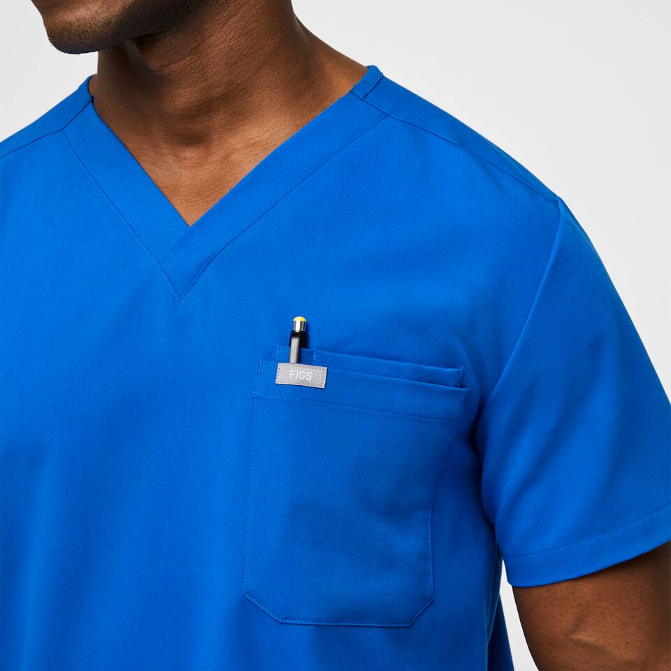 Leon Scrub Top™ - Royal Blue