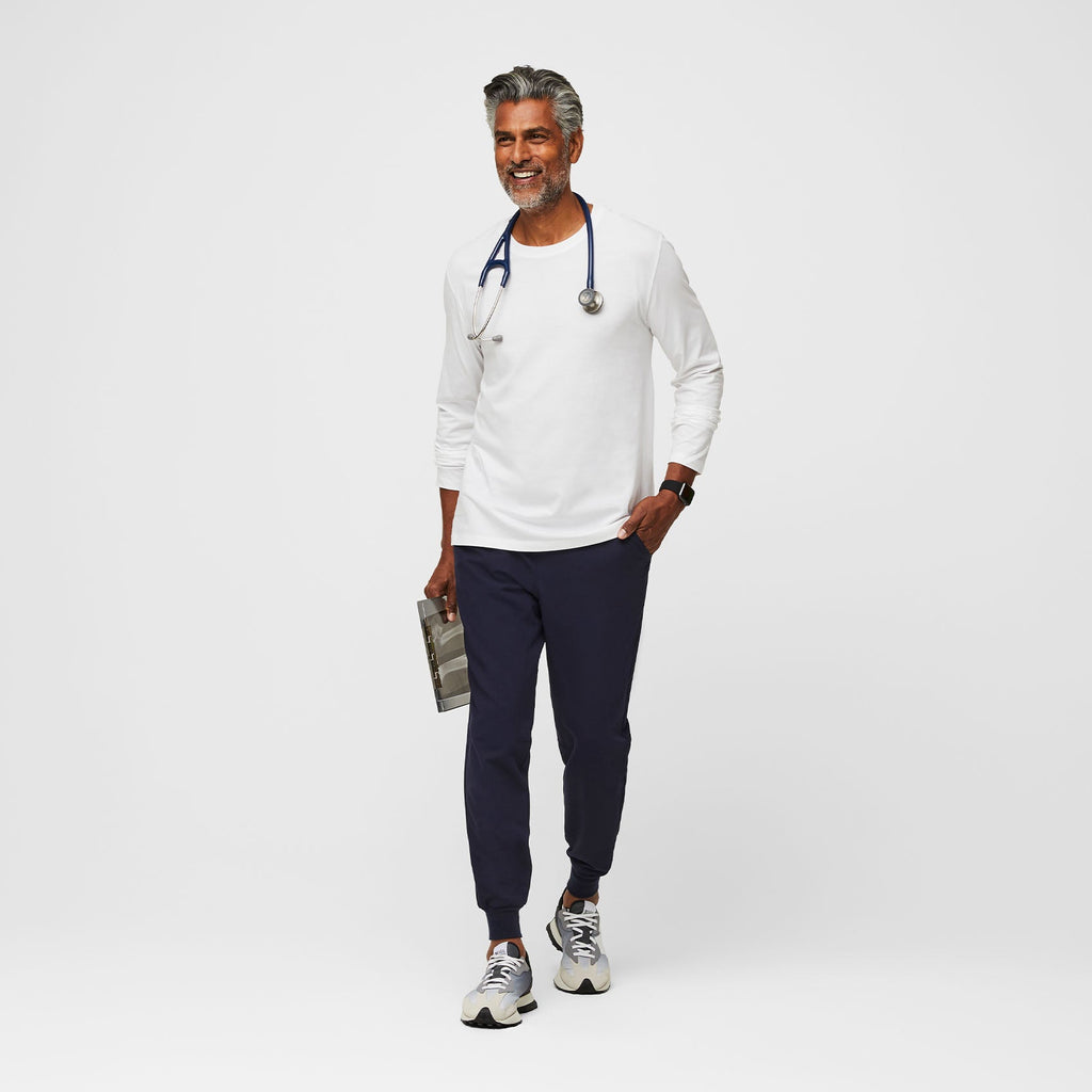 Supersoft Long-Sleeve Underscrub - White