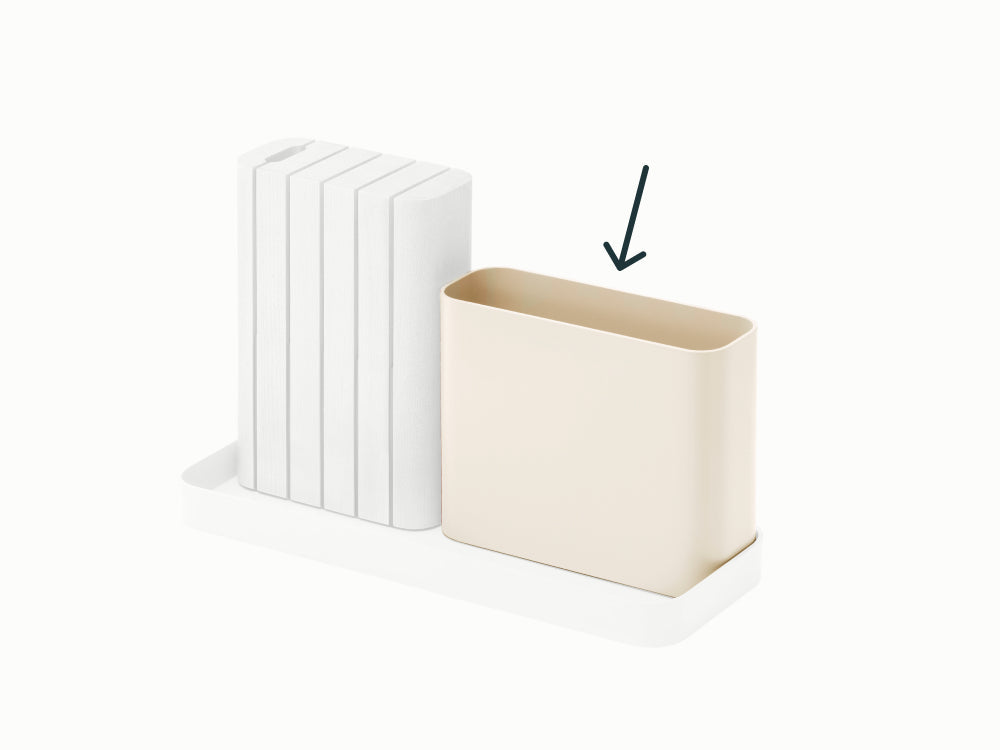 Metal Utensil Bin - image 1