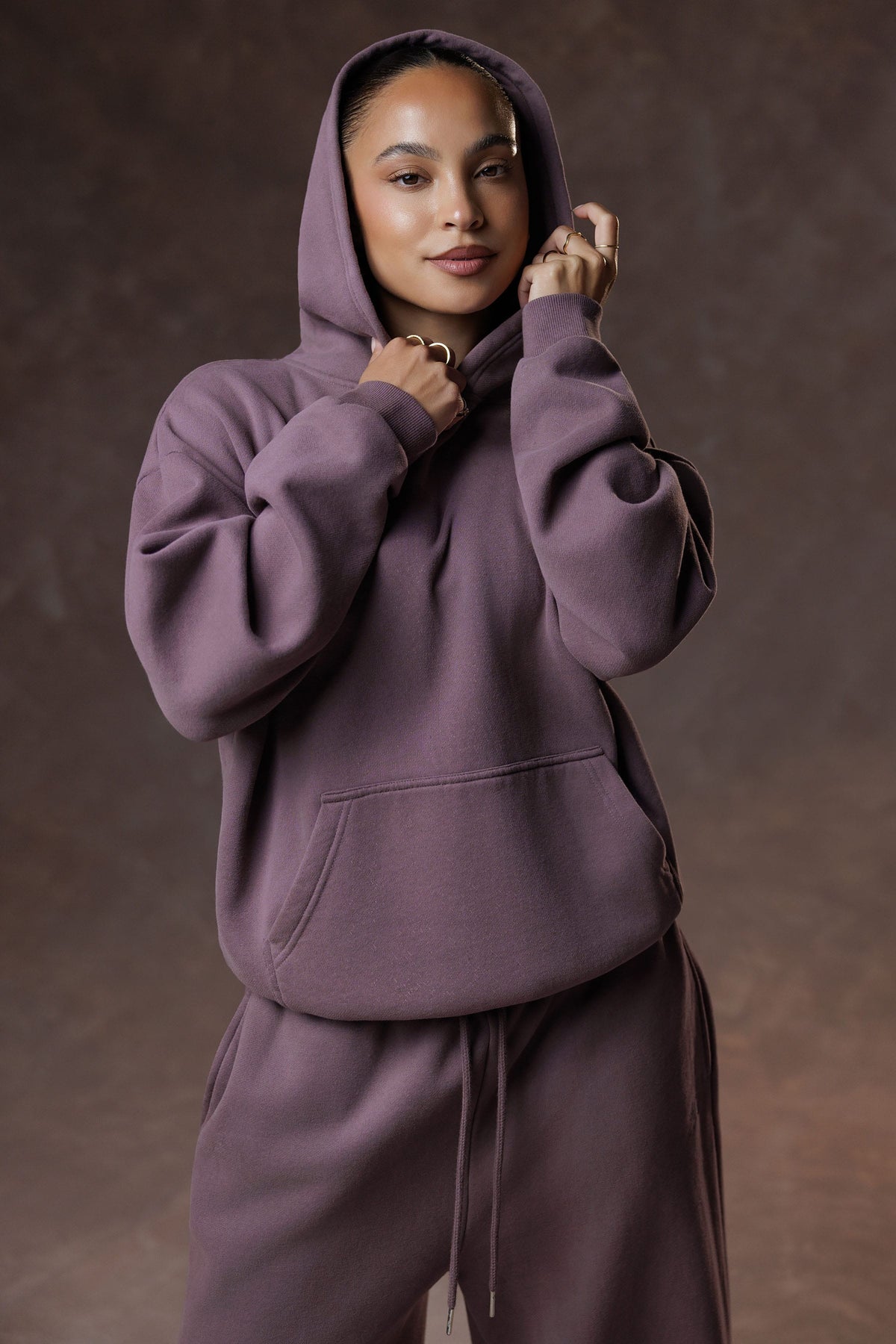 W5227 - Sweat à capuche douillet