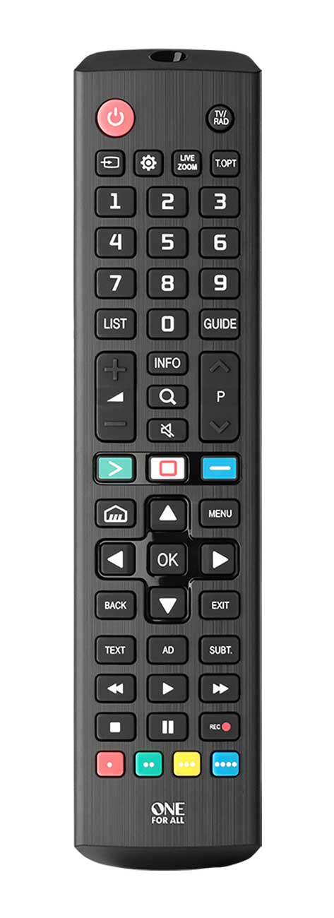 One For All LG TV Replacement Remote Control - URC4811 - image 1