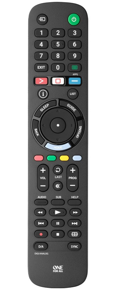 One For All Sony TV Replacement Remote - URC4812 - image 1