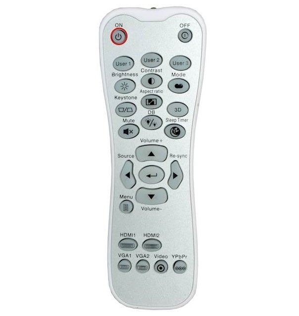 Optoma White 4K UHD Gaming And Home Entertainment Projector - UHD38X - image 7