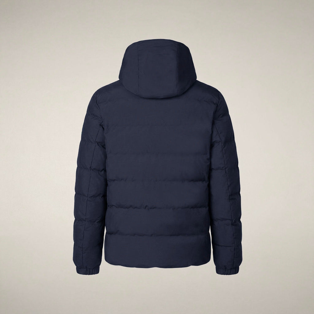 Men's Parka Leland in Blue Black