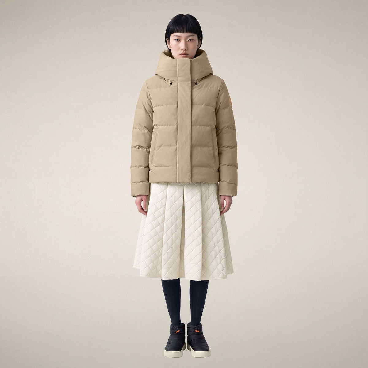 Women's Parka Arena in Stone Beige