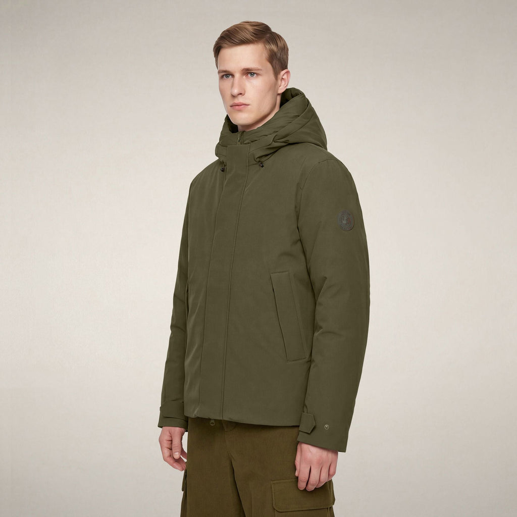 Men's Jacket Stewart in Snake Green