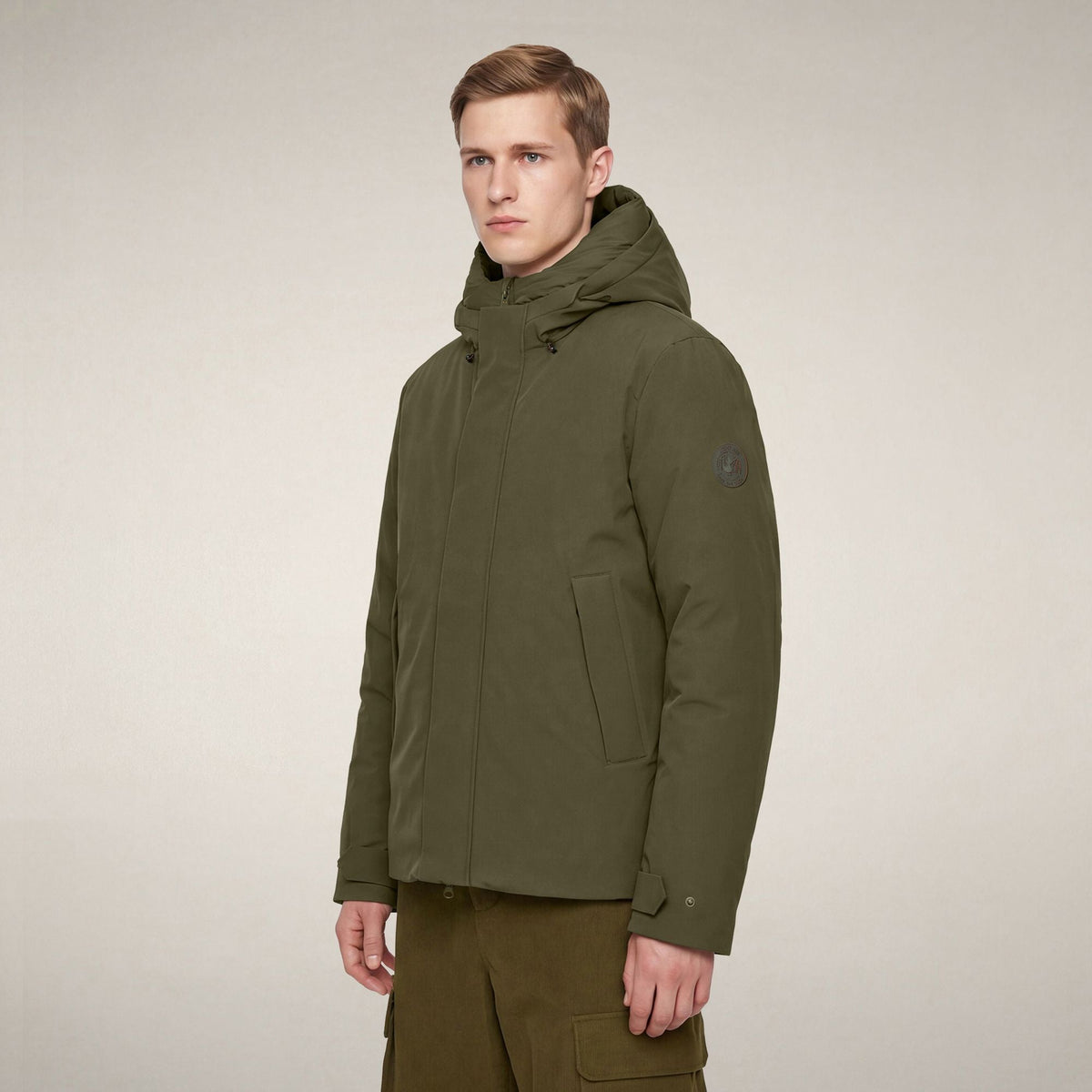 Men's Jacket Stewart in Snake Green