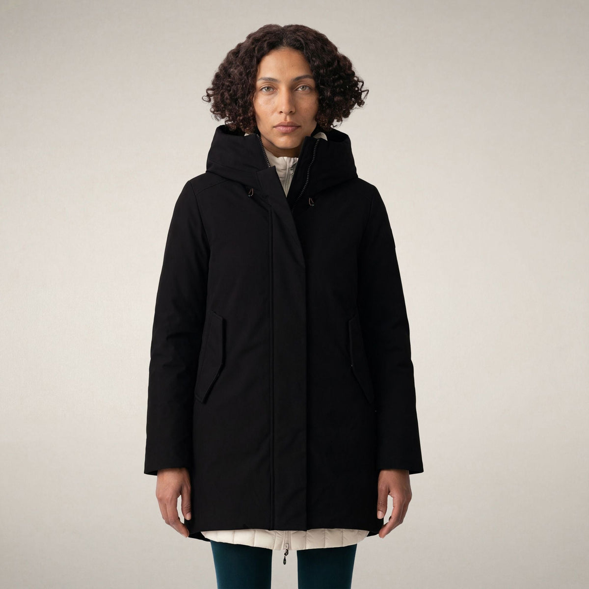 Women's Parka Nellie in Black