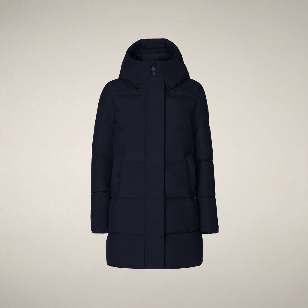 Women's Parka Bethany in Blue Black