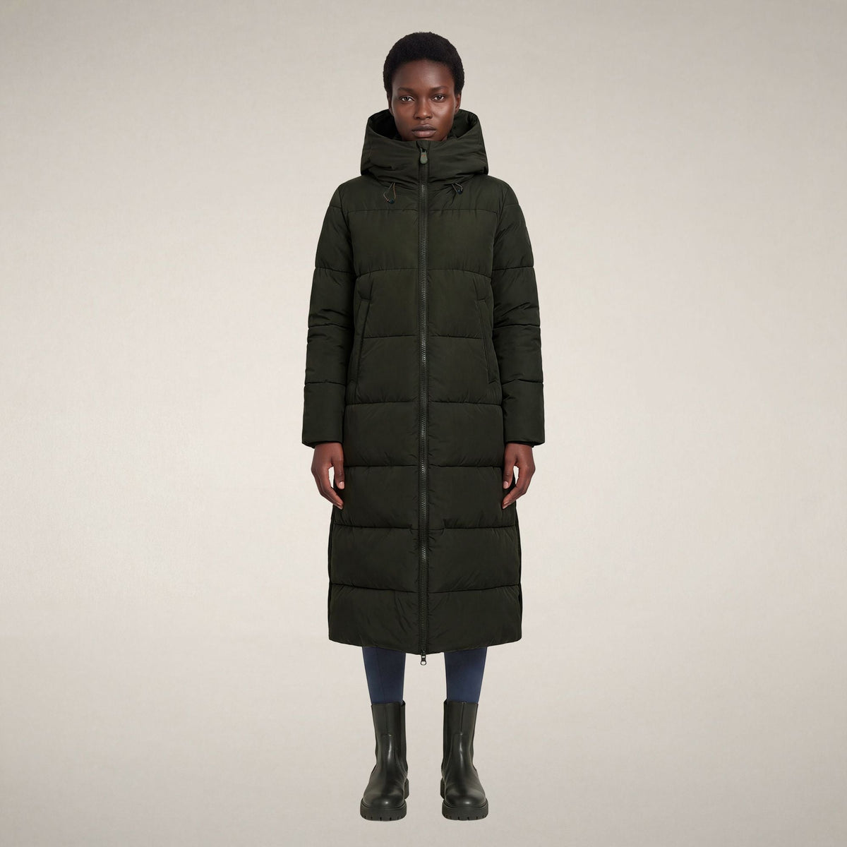 Women's Parka Zendaya in Land Green