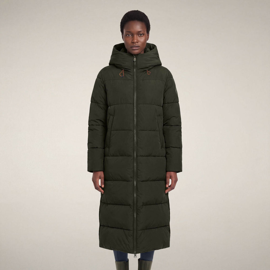 Women's Parka Zendaya in Land Green