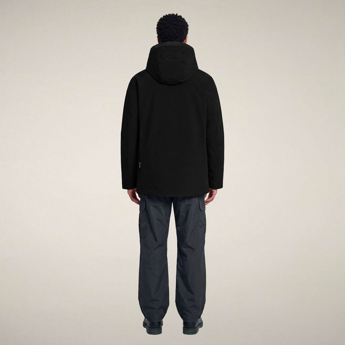 Men's Hooded Jacket Gerard in Black