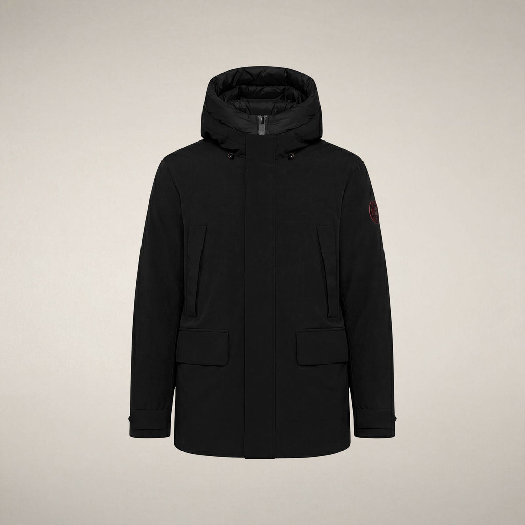 Men's Hooded Jacket Gerard in Black