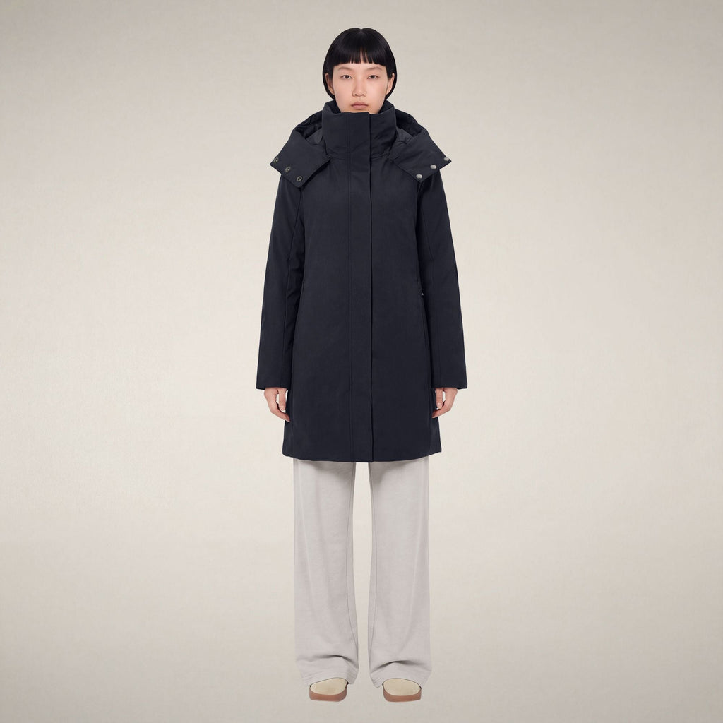 Women's Parka Lolita in Blue Black