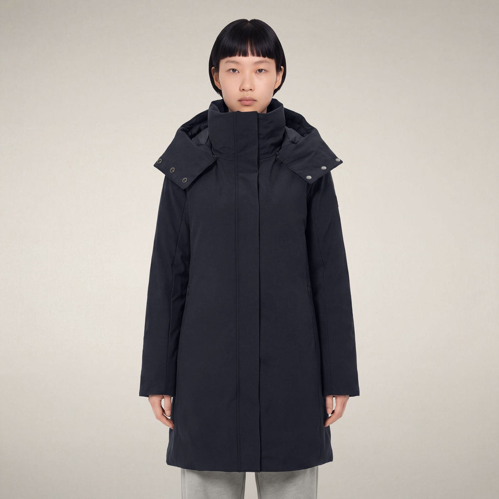 Women's Parka Lolita in Blue Black