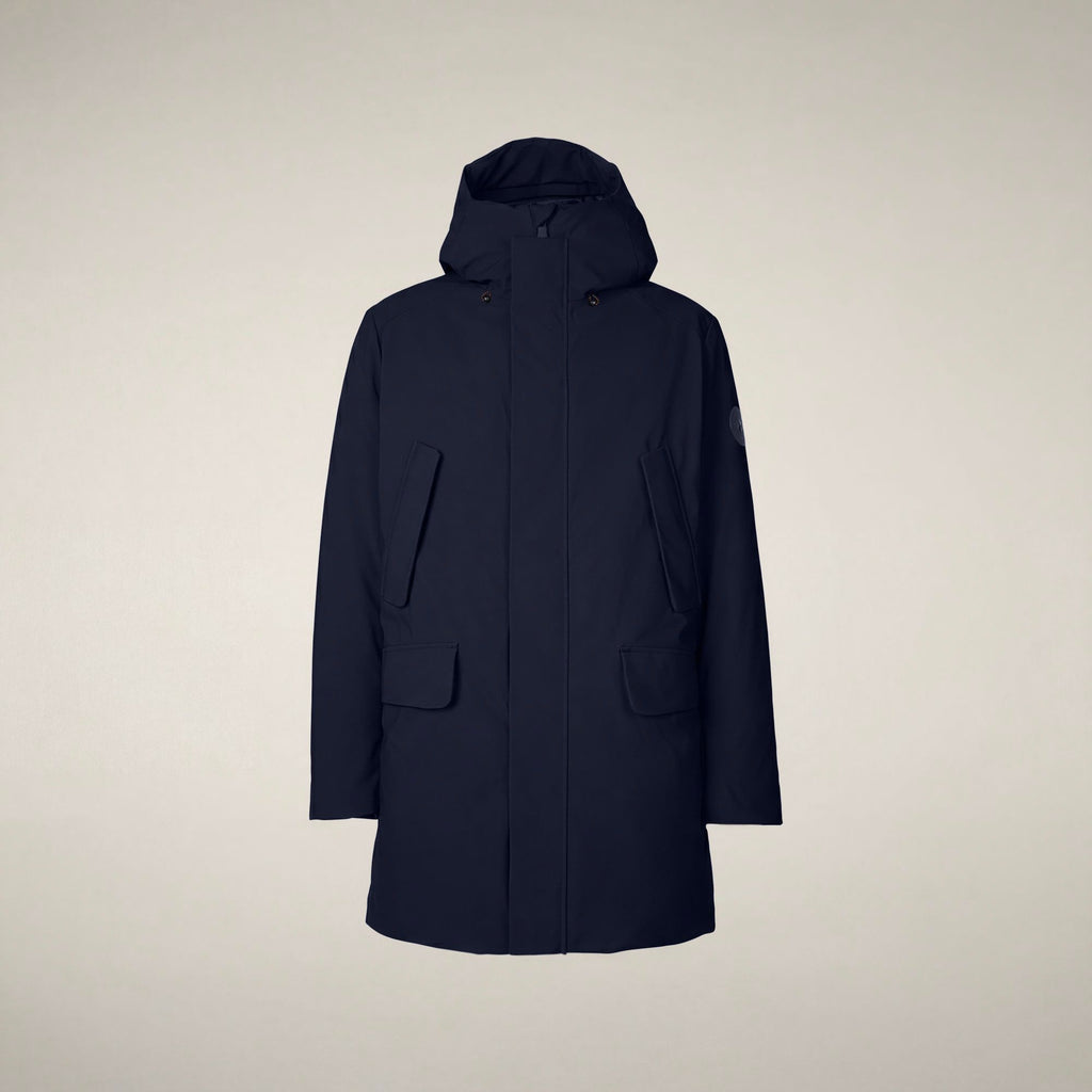 Men's Parka Wilson in Navy Blue