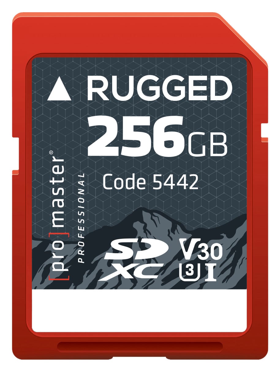 ProMaster Professional 256GB SDXC UHS-I Rugged Memory Card - PRO5442 - image 1