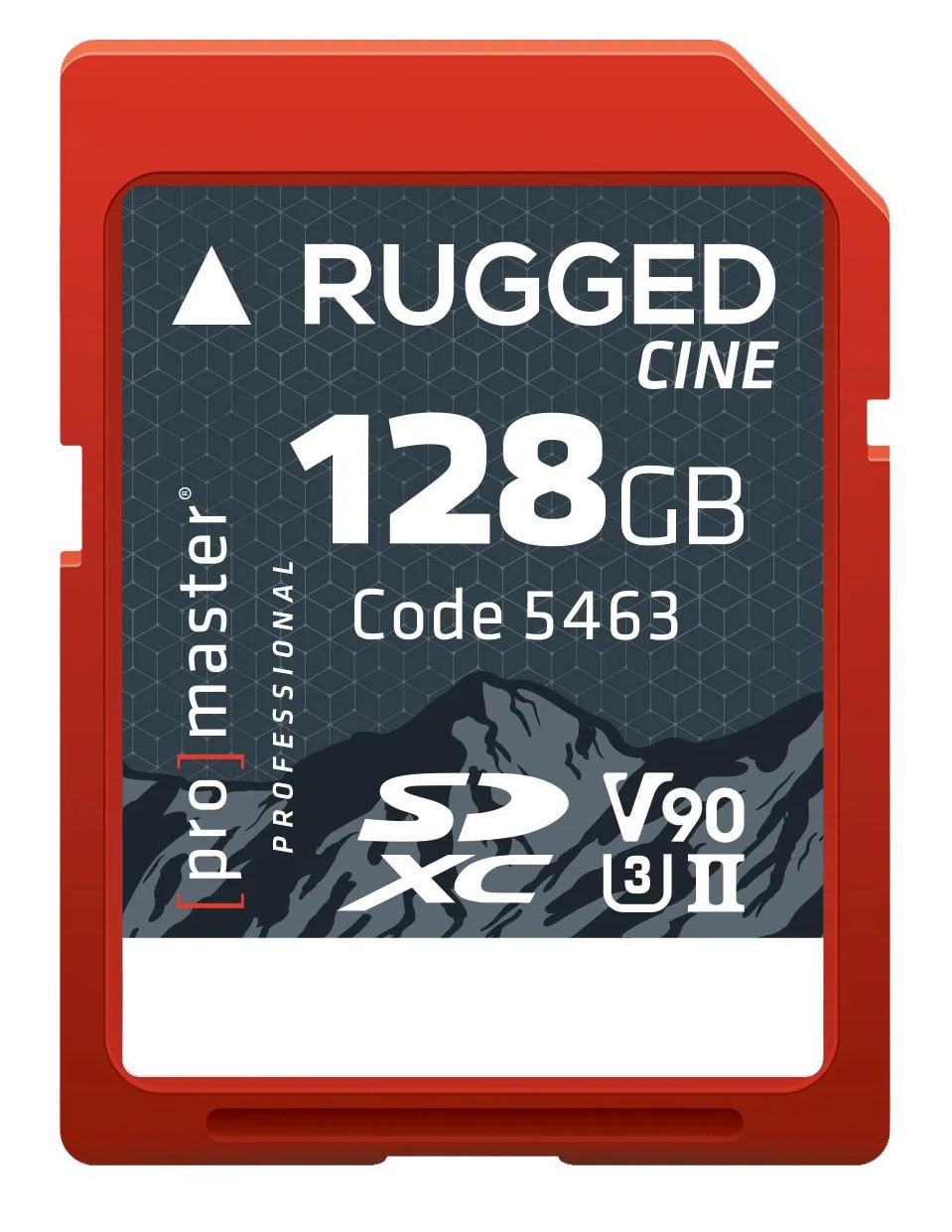 ProMaster SDXC 128GB Rugged CINE UHS-II V90 Memory Card - PRO5463 - image 1