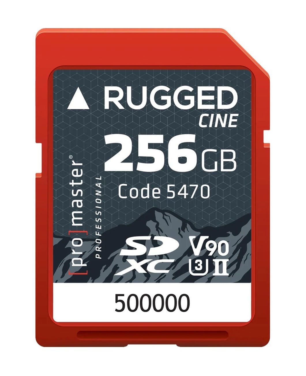 ProMaster SDXC 256GB Rugged CINE UHS-II V90 Memory Card - PRO5470 - image 1