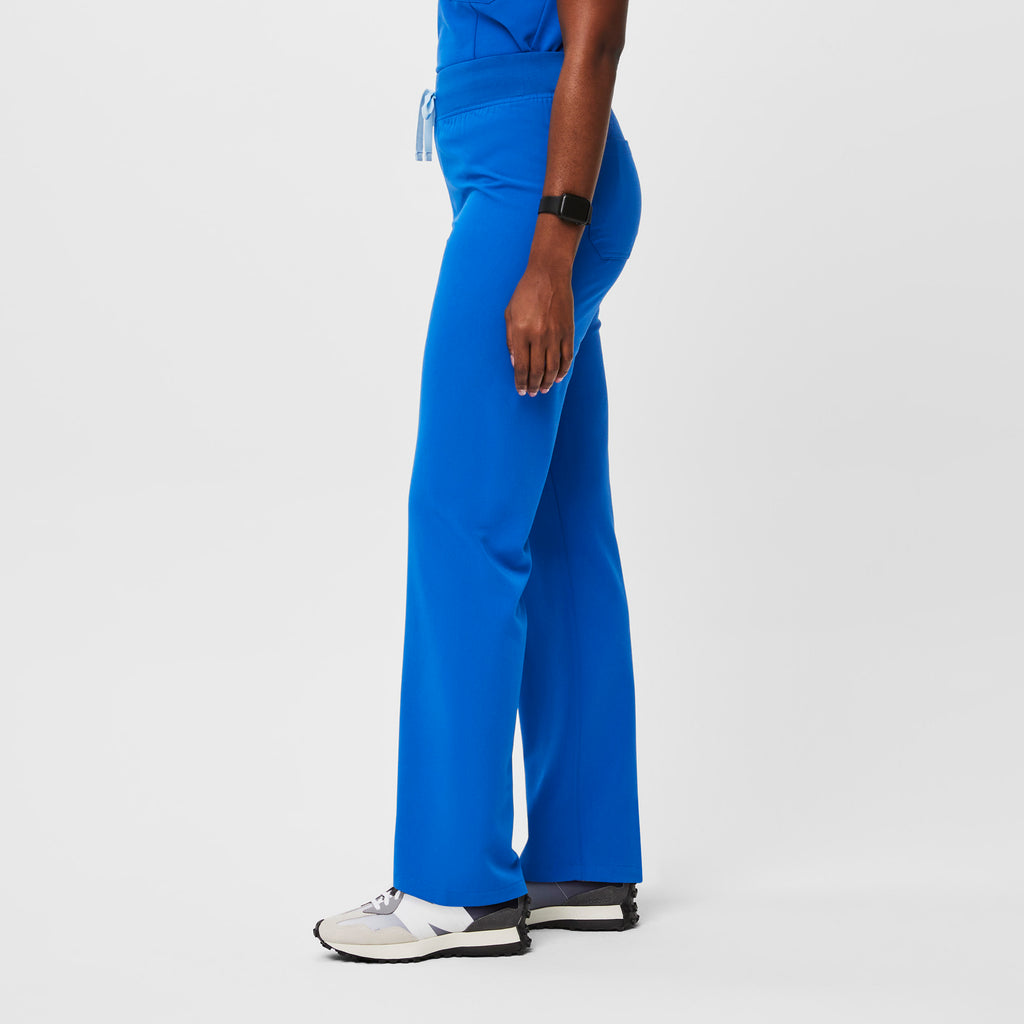 Livingston High-Rise Straight-Leg Scrub Pant™ - Royal Blue