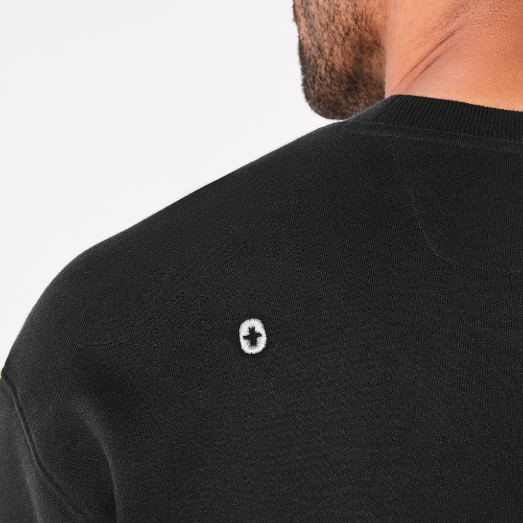 Off-Shift FIGS Logo Crewneck Sweatshirt™ - Black