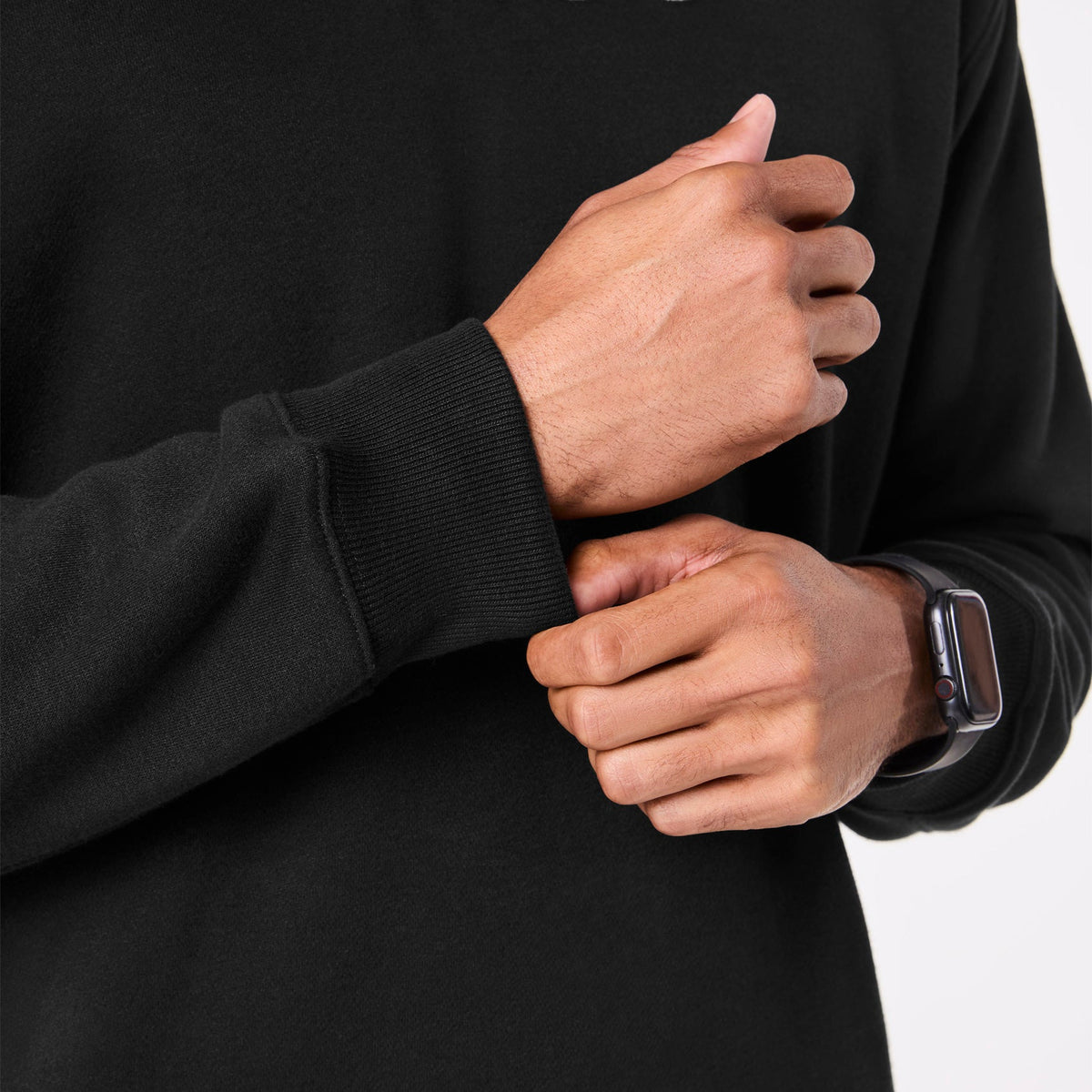 Off-Shift FIGS Logo Crewneck Sweatshirt™ - Black