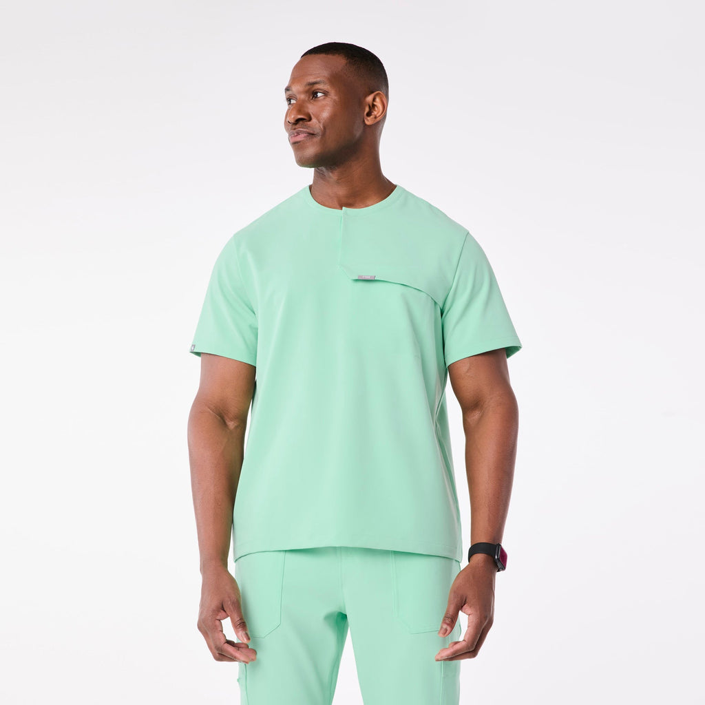 Corfield Henley Scrub Top - Mariner
