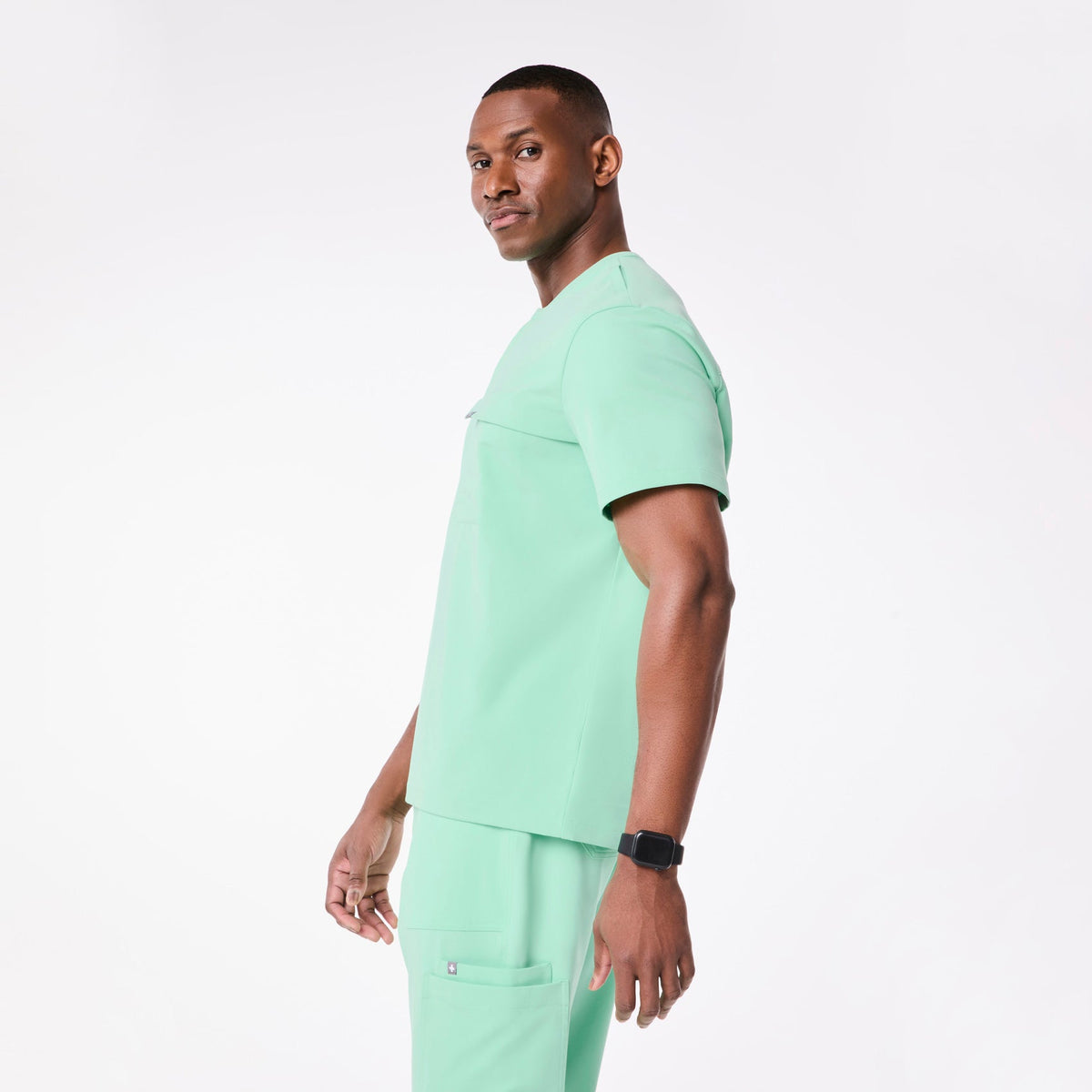 Corfield Henley Scrub Top - Mariner