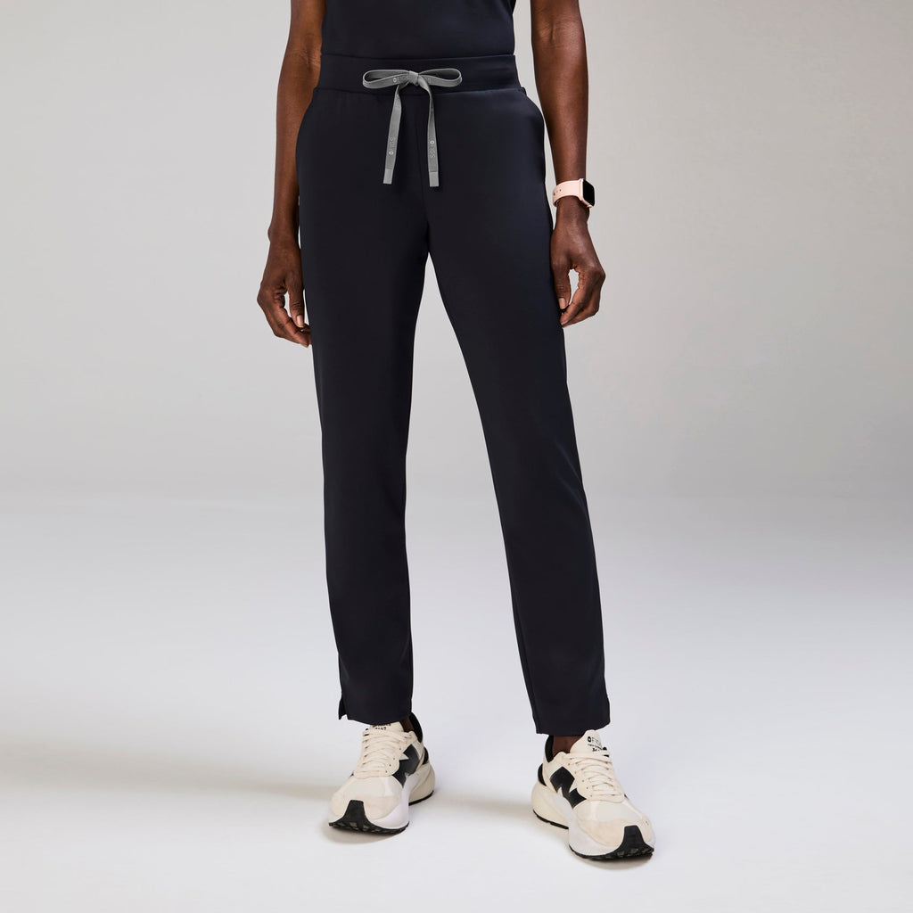 Tena Slim Tapered Scrub Pant - Navy