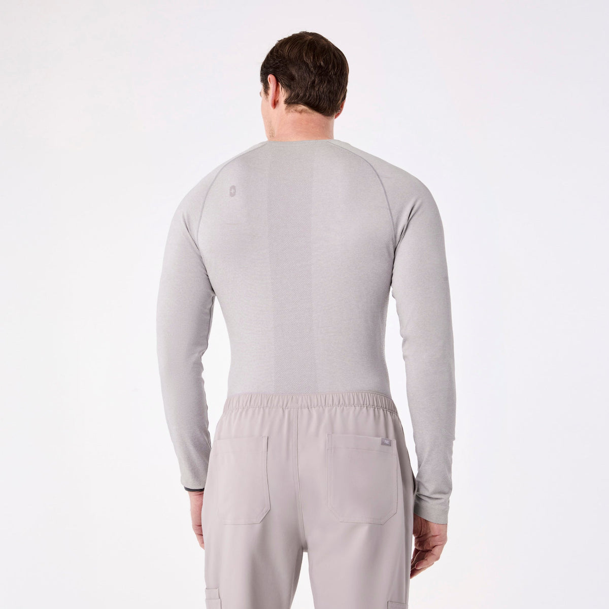 Makato Seamless Long-Sleeve Underscrub - Slate