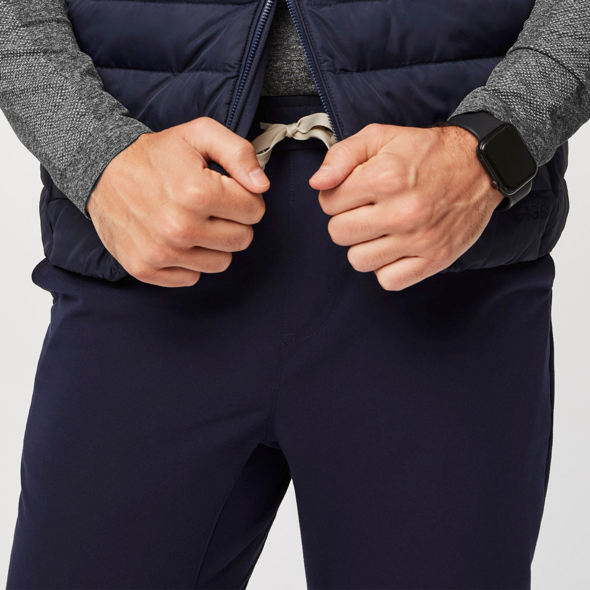 Packable Puffer Vest - Navy