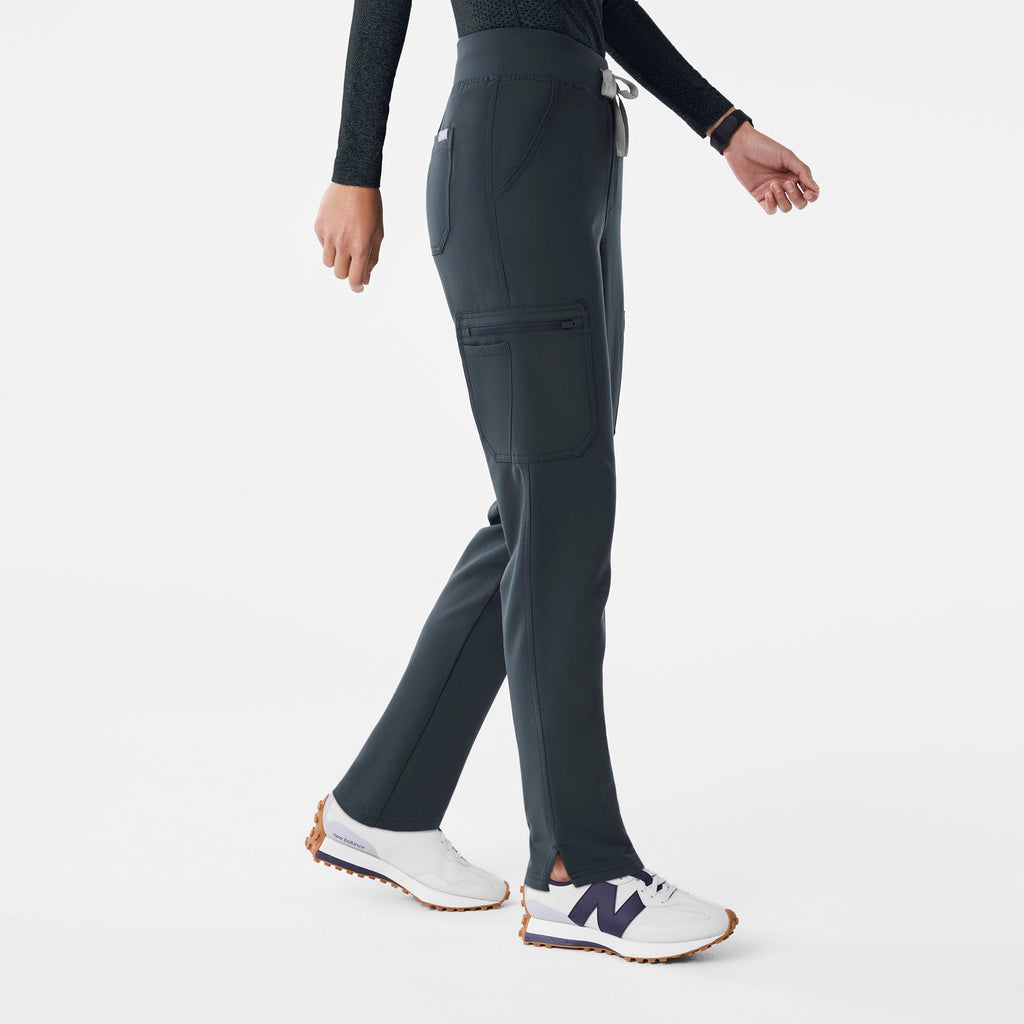 Yola High-Rise Slim Scrub Pant™ - Dark Harbor
