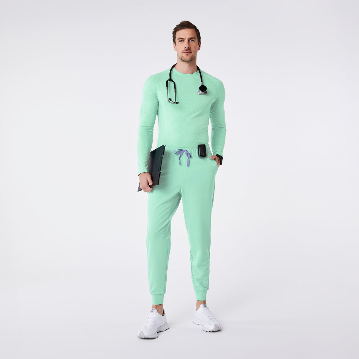 Makato Seamless Long-Sleeve Underscrub - Mariner