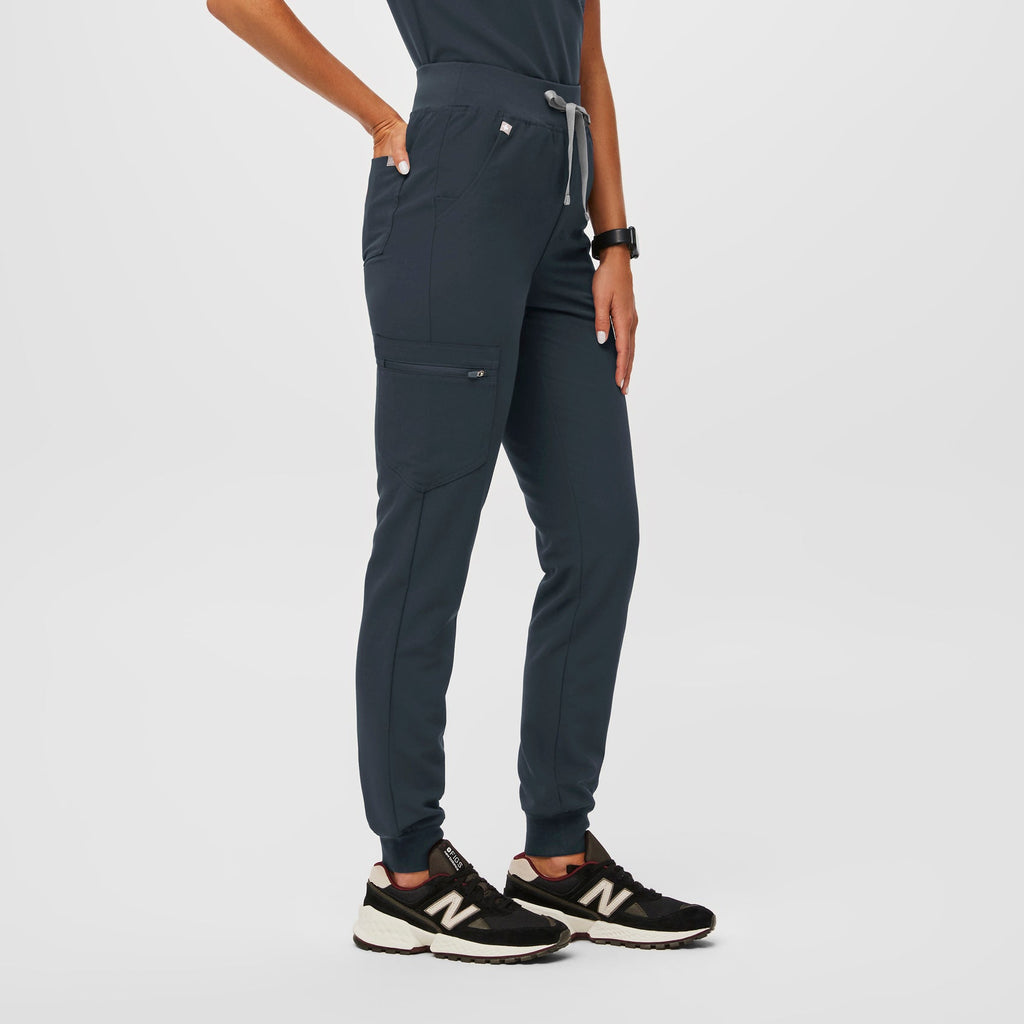 Zamora High-Rise Jogger Scrub Pant™ - Dark Harbor
