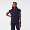 Rafaela Oversized Scrub Top™ - Navy