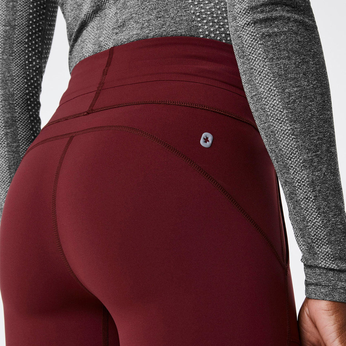 Seville High-Rise ScrubLegging™ - Burgundy