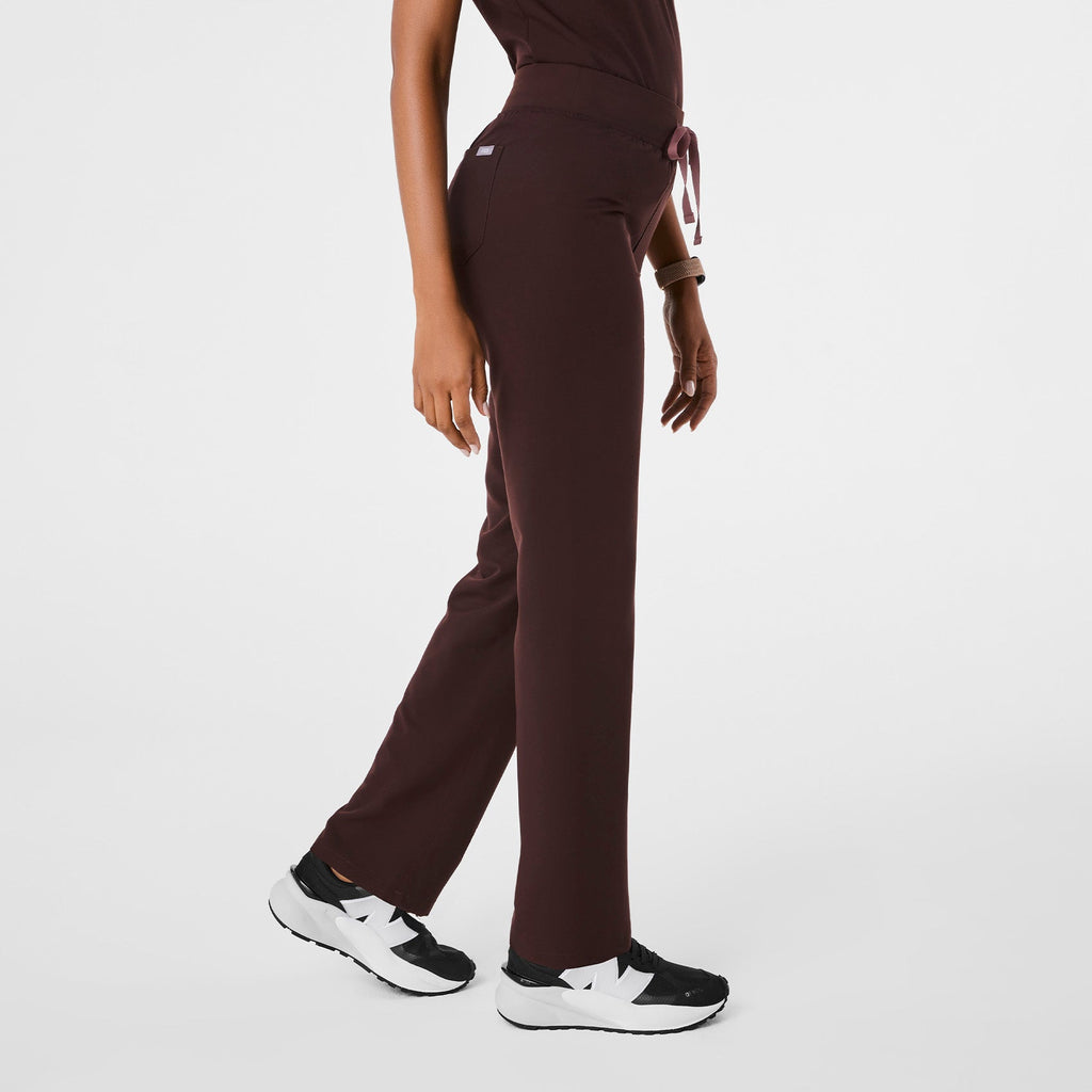 Livingston High-Rise Straight-Leg Scrub Pant™ - Espresso