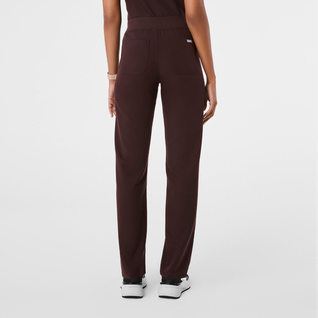 Livingston High-Rise Straight-Leg Scrub Pant™ - Espresso
