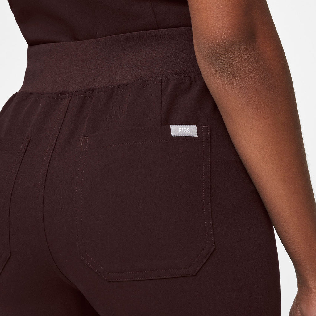 Livingston High-Rise Straight-Leg Scrub Pant™ - Espresso